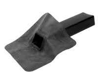 EPDM Stadsuitloop / zijuitloop 45° zelfklevend 60 x 80 mm x 300 mm