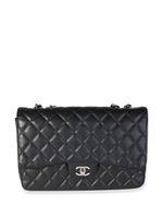 CHANEL Pre-Owned sac porté épaule Classic Flap Jumbo - Noir - thumbnail