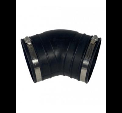 Air-Aqua Flexibele bocht (45°) 125mm