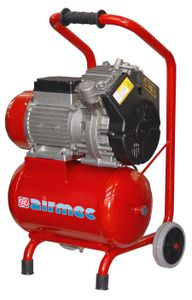 Airmec KZ 240-10 Mobiele olievrije zuigercompressor | 240 l/min - 564024010