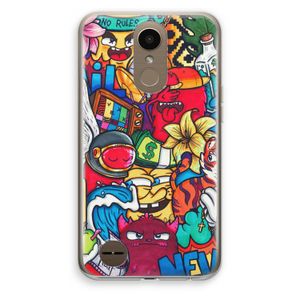 No Rules: LG K10 (2017) Transparant Hoesje
