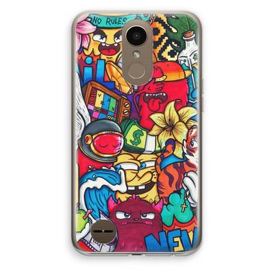 No Rules: LG K10 (2017) Transparant Hoesje
