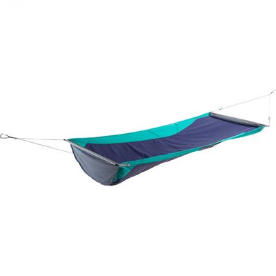 Eno hangmat SkyLoft 2 x 1 m nylon aqua/donkerblauw Eno hangmat SkyLoft 2 x 1 m nylon aqua/donkerblauw