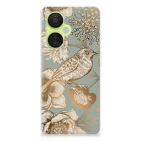 TPU Case voor OnePlus Nord CE 3 Lite Vintage Bird Flowers TPU Case voor OnePlus Nord CE 3 Lite Vintage Bird Flowers