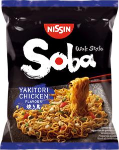 Nissin Soba Wok Style Yakitori Chicken Flavour 110g bij Jumbo