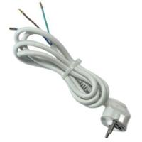 Aansluitsnoer 3x1,5qmm 3m wit PVC - 1066271