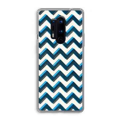 Onderbroken lijn: OnePlus 8 Pro Transparant Hoesje