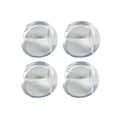 Hoekbeschermers - 4x - rond - transparant - baby veiligheid - tafel hoekbescherming