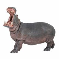Plastic speelgoed figuur nijlpaard 15 cm - thumbnail