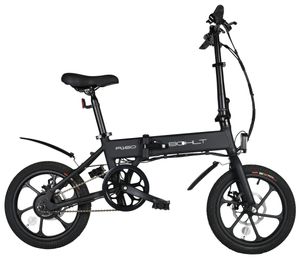 BOHLT R160BL elektrische fiets Zwart Aluminium 40,6 cm (16") 17,5 g Lithium-Ion (Li-Ion)