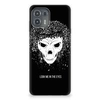 Silicone Back Case Motorola Edge 20 Lite Skull Hair - thumbnail