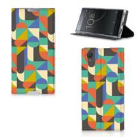 Sony Xperia L1 | Hoesje met Magneet | Funky Retro