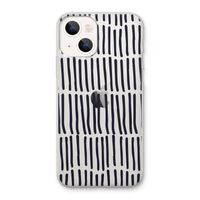 Moroccan stripes: iPhone 13 Transparant Hoesje