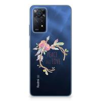 Xiaomi Redmi Note 11 Pro 5G Telefoonhoesje met Naam Boho Text