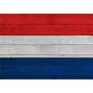 Vintage landenvlag van Nederland op poster A1