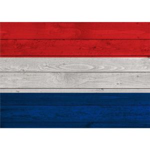 Vintage landenvlag van Nederland op poster A1