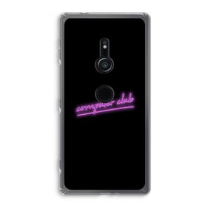 Vice Black: Sony Xperia XZ2 Transparant Hoesje