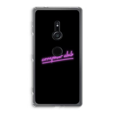 Vice Black: Sony Xperia XZ2 Transparant Hoesje