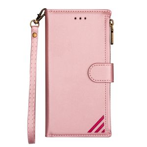 Samsung Galaxy A71 hoesje - Bookcase - Patroon - Pasjeshouder - Portemonnee - Kunstleer - Roze