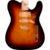 Fender Deluxe Series Telecaster SSH Alder Body 3-Color Sunburst losse elzenhouten solid body voor elektrische gitaar