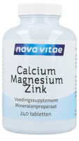 Nova Vitae Calcium Magnesium Zink Tabletten 240st - thumbnail