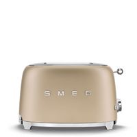 SMEG Broodrooster - 2 sleuven - mat champagne - TSF01CHMEU