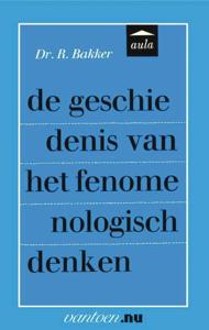 Geschiedenis van het fenomenologisch denken (Paperback)