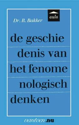 Geschiedenis van het fenomenologisch denken (Paperback)