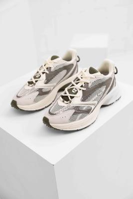 Lacoste Neo Shot 225 Sneakers Heren Gebroken Wit/Donkergroen - Maat 42.5 - Kleur: DonkergroenGebroken Wit | Soccerfanshop