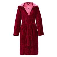 Vossen Vossen dames badjas Palermo burgundy M