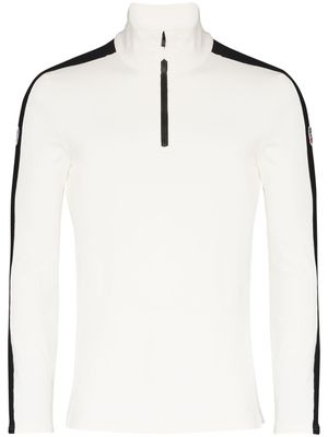 Fusalp haut Alpille à col zippé - Blanc