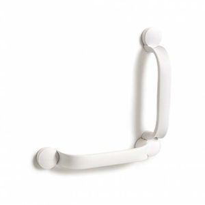 Flex wandbeugel - schroefmontage - wit 60 cm (2 x 30 cm)