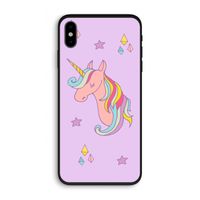 Roze eenhoorn: iPhone XS Biologisch afbreekbaar hoesje
