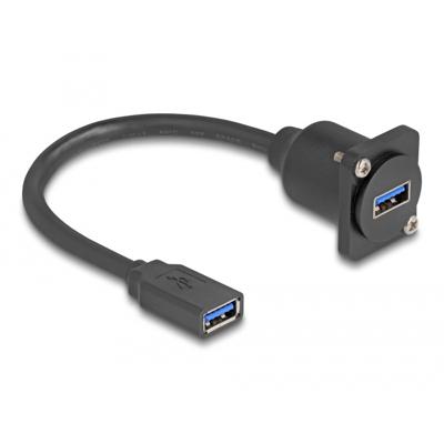 DeLOCK D-Type USB 5 Gbps Cable Type-A female to Type-A female kabel