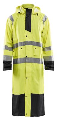 Blåkläder Regenjas High-Vis LEVEL 1 43252000 | High-Vis Geel/Zwart | Maat S - 7330509571361