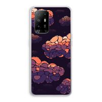 Patroon Wolken: Oppo A94 5G Transparant Hoesje Patroon Wolken: Oppo A94 5G Transparant Hoesje