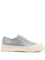 Marni baskets Pablo en cuir - Gris