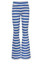 LOOXS Little Zomer flair broek meisjes gestreept - blauw