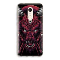 Hell Hound and Serpents: Xiaomi Redmi 5 Transparant Hoesje