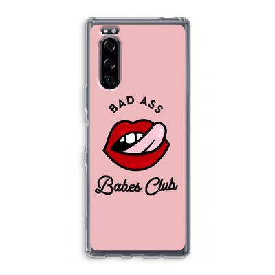 Badass Babes Club: Sony Xperia 5 Transparant Hoesje