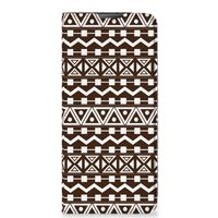 Motorola Moto E20 Hoesje met Magneet Aztec Brown