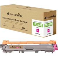 G&G Toner vervangt Brother TN-246M Compatibel Magenta 2200 bladzijden Reborn remanufactured 21197