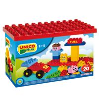 Unico Set met bouwplaat - 20dlg