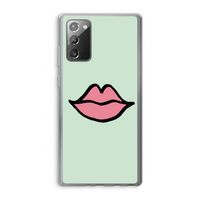 Kusje: Samsung Galaxy Note 20 / Note 20 5G Transparant Hoesje Kusje: Samsung Galaxy Note 20 / Note 20 5G Transparant Hoesje