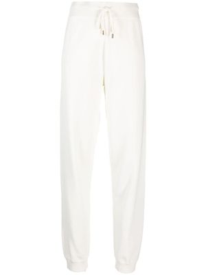 PINKO pantalon de jogging à lien de resserrage - Blanc