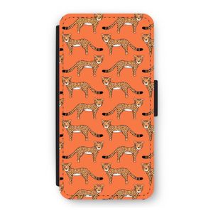 Cheetah: iPhone 12 Flip Hoesje