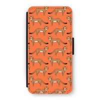 Cheetah: iPhone 12 Flip Hoesje