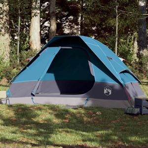 VidaXL Koepeltent 6-persoons waterdicht blauw