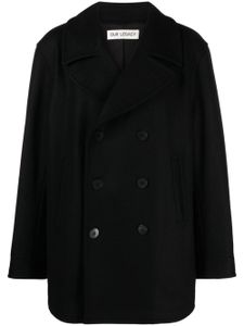 OUR LEGACY double-breasted peacoat - Noir