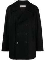 OUR LEGACY double-breasted peacoat - Noir - thumbnail